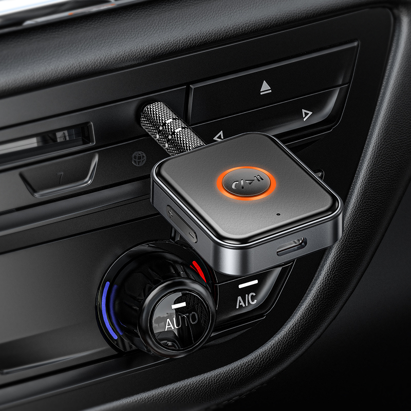 Borofone Audio Bluetooth vevő AUX BC555 Suave fekete jack adapter-6
