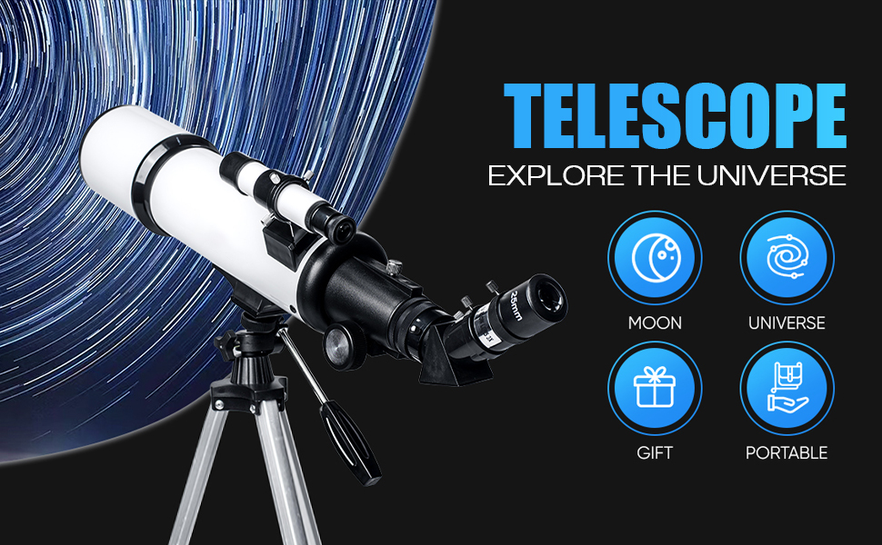 KF Concept csillagászati távcső, teleszkóp 600mm, állvánnyal, telefontartóval, bluetooth távirányítóval (GW33.0001)-6