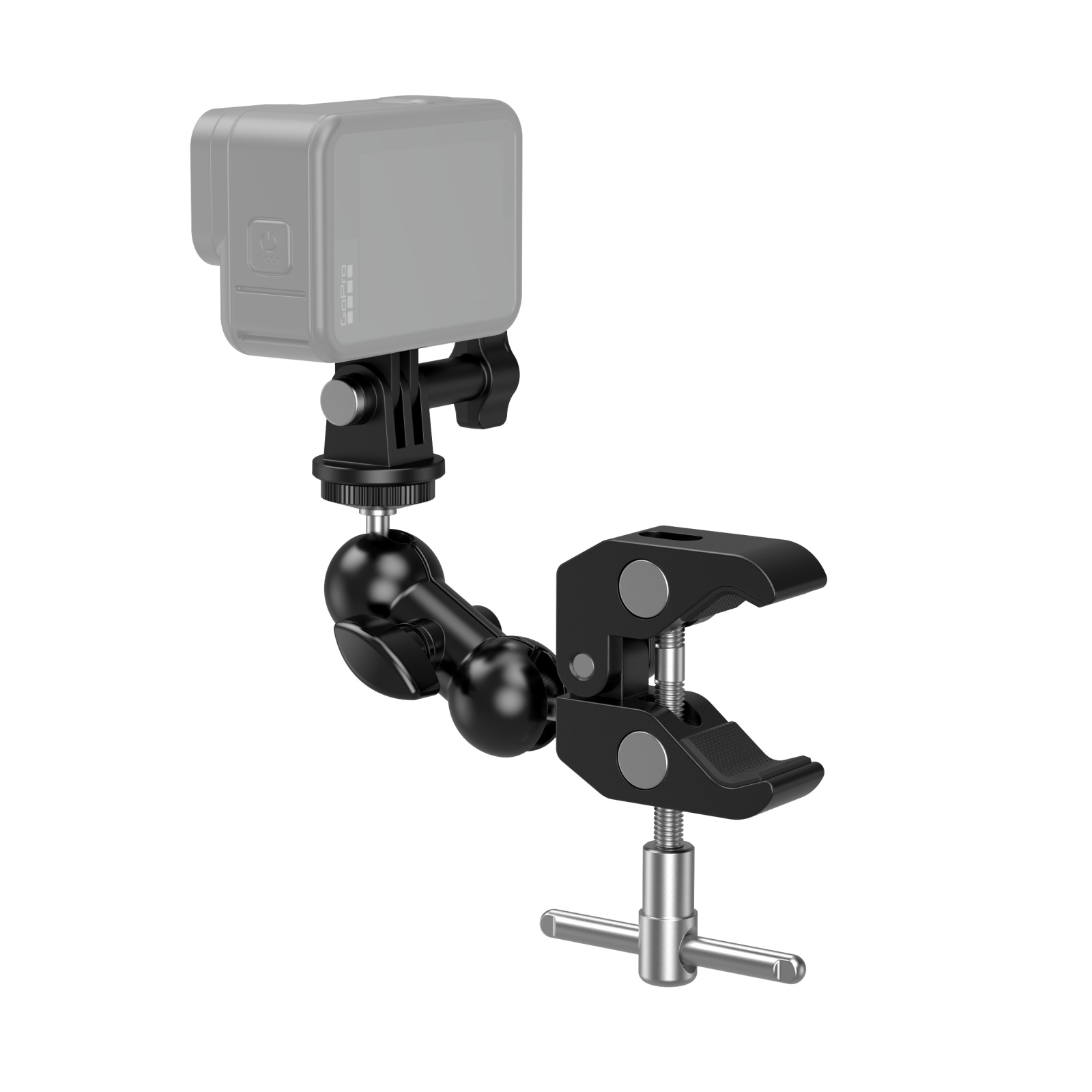 SmallRig multifunkciós rögzítő satu és gömbfejes Magic Arm akciókamera adapterrel (1138B)-2
