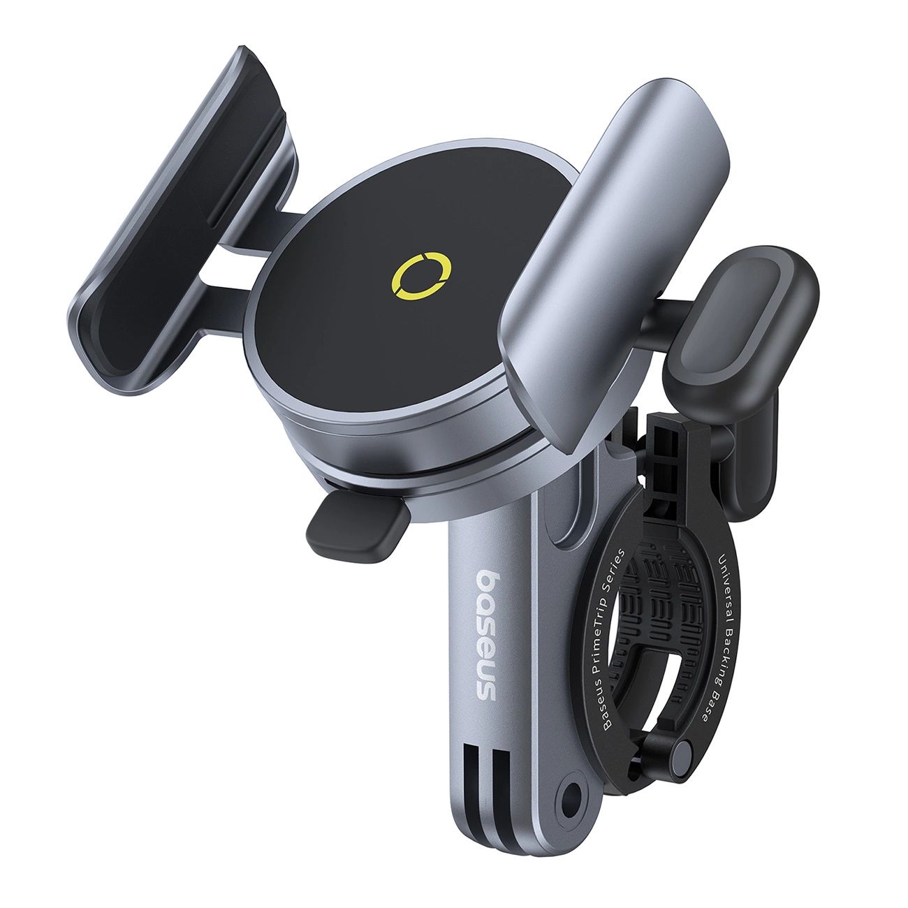 Baseus PrimeTrip mágneses telefontartó biciklire, rollerre, motorra - fekete-0