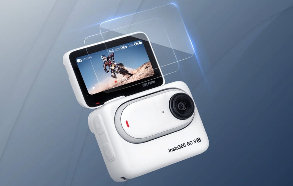 Sunnylife kijelzővédő üvegfólia Insta360 GO 3/GO 3S-hez (G3S-BHM829)-1
