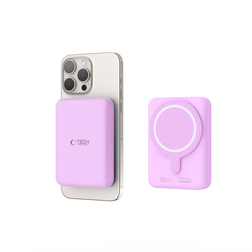 Tech-protect Pb11 Lifemag Magsafe Power Bank 10000mah Lila-4