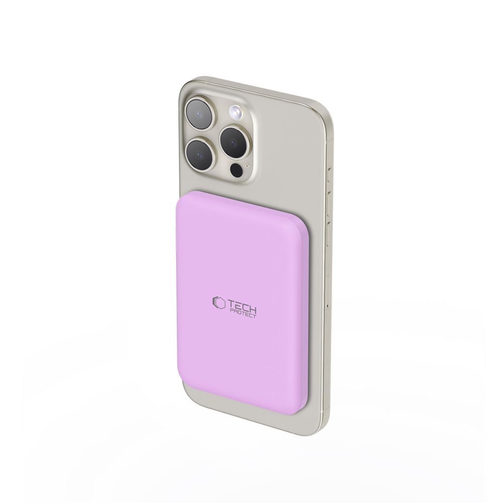 Tech-protect Pb10 Lifemag Magsafe Power Bank 5000mah Lila-1