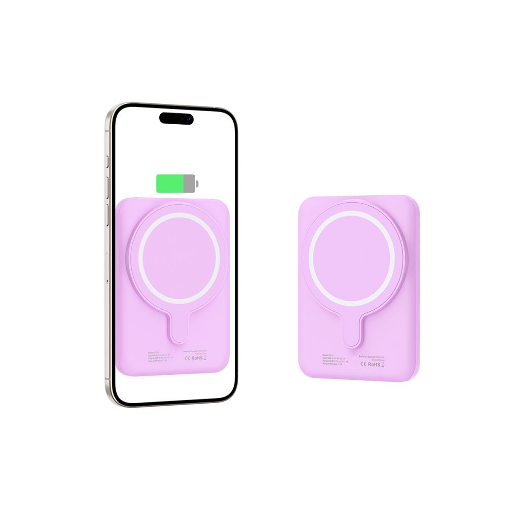 Tech-protect Pb10 Lifemag Magsafe Power Bank 5000mah Lila-3
