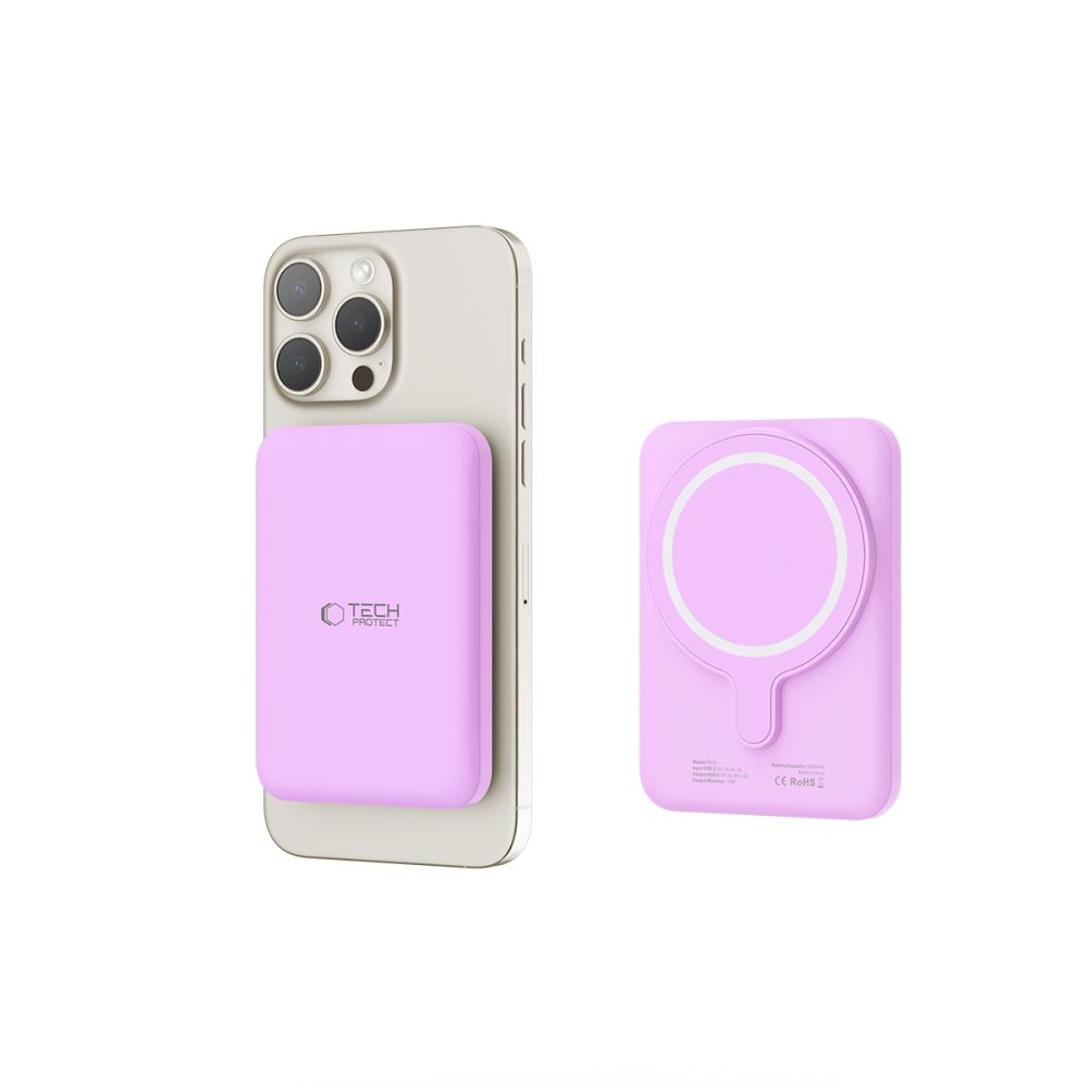 Tech-protect Pb10 Lifemag Magsafe Power Bank 5000mah Lila-4