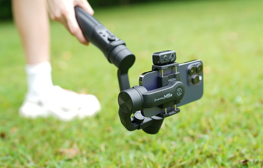 Hohem iSteady Mobile+ Gimbal Kit mobiltelefonhoz-5