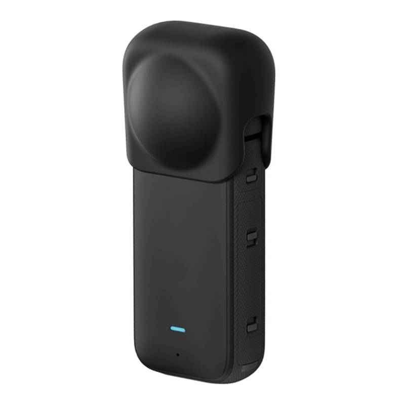 Puluz Insta360 X3 Szilikon lencsevédő (fekete)-4