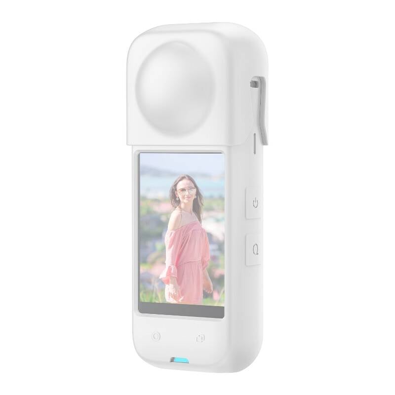 Szilikon védőtok PULUZ Insta360 X4-hez (fehér)-0