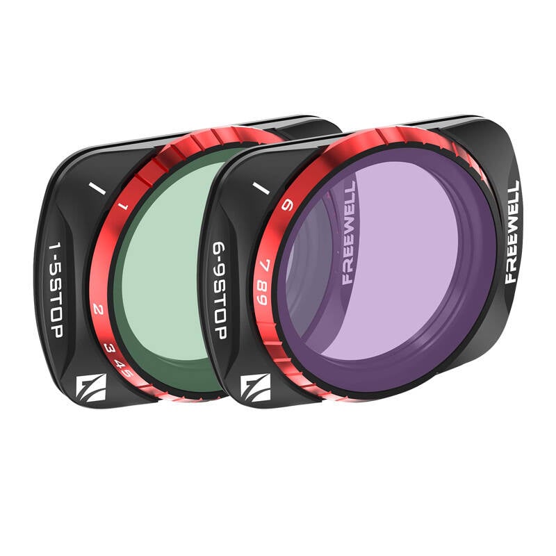 Freewell DJI Osmo Pocket 3 változó ND szűrők készlet 1-5 Stop, 6-9 Stop-0