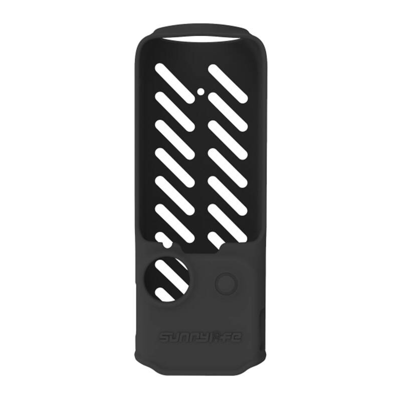 Szilikon Tok Hőelvezető Sunnylife DJI OSMO Pocket 3-hoz (fekete)-0