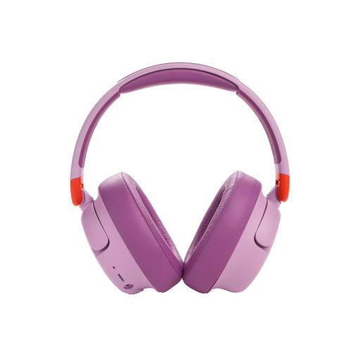JBL JR460NC Bluetooth vezeték nélküli gyerek fejhallgató zajszűréssel, rózsaszín EU-1