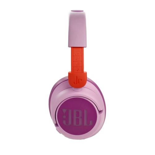 JBL JR460NC Bluetooth vezeték nélküli gyerek fejhallgató zajszűréssel, rózsaszín EU-7