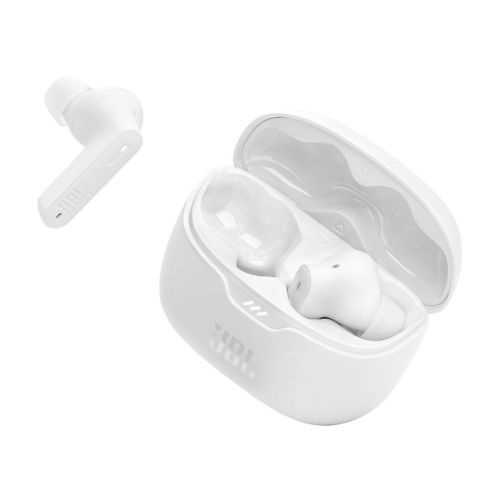 JBL Tune Beam TWS Bluetooth vezeték nélküli fülhallgató fehér EU-5
