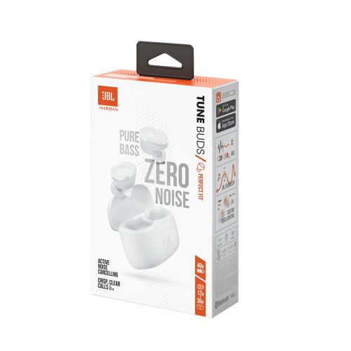 JBL Tune Buds TWS Bluetooth Vezeték nélküli Fülhallgató Fehér EU-1