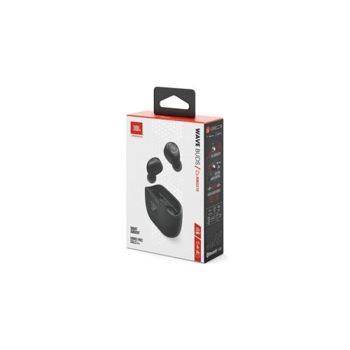 JBL Wave Buds TWS Bluetooth Vezeték nélküli Fülhallgató Fekete EU-1