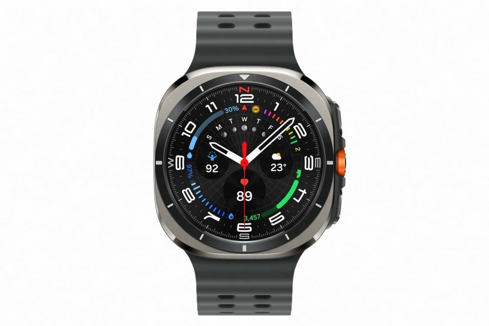 Samsung Galaxy Watch Ultra L705 47mm, LTE, NFC, BT 5.3 Titán Ezüst EU SM-L705 okosóra-0