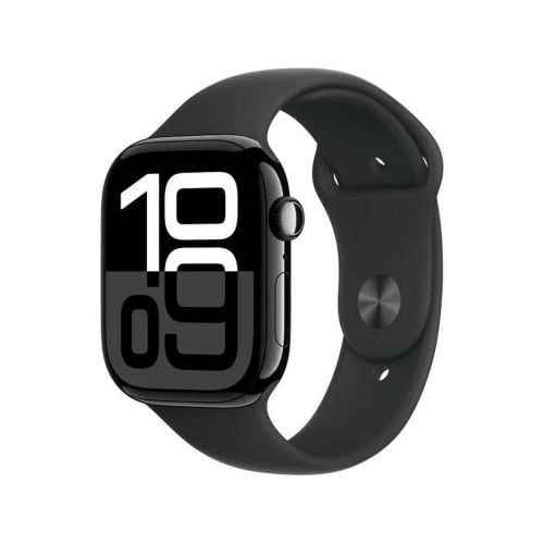 Apple Watch Series 10 GPS 46mm Fekete Alumínium Tok, Éjfekete Sport Szíj M/L EU MWWQ3-0