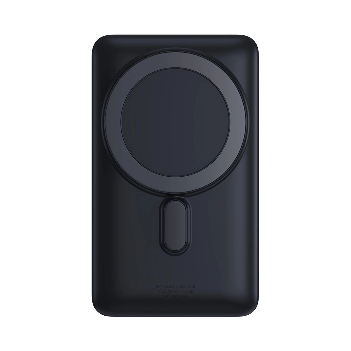 Baseus Mágneses Konzol power bank vezeték nélküli töltéssel MagSafe 10000mAh 20W sötétkék (PPCX000003) + USB Type C kábel Baseus Xiaobai Series 60W 0.5m-11