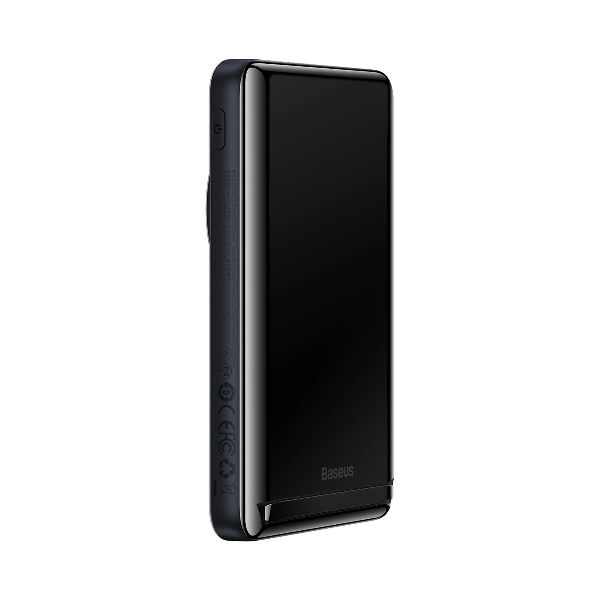 Baseus Mágneses Konzol power bank vezeték nélküli töltéssel MagSafe 10000mAh 20W sötétkék (PPCX000003) + USB Type C kábel Baseus Xiaobai Series 60W 0.5m-9