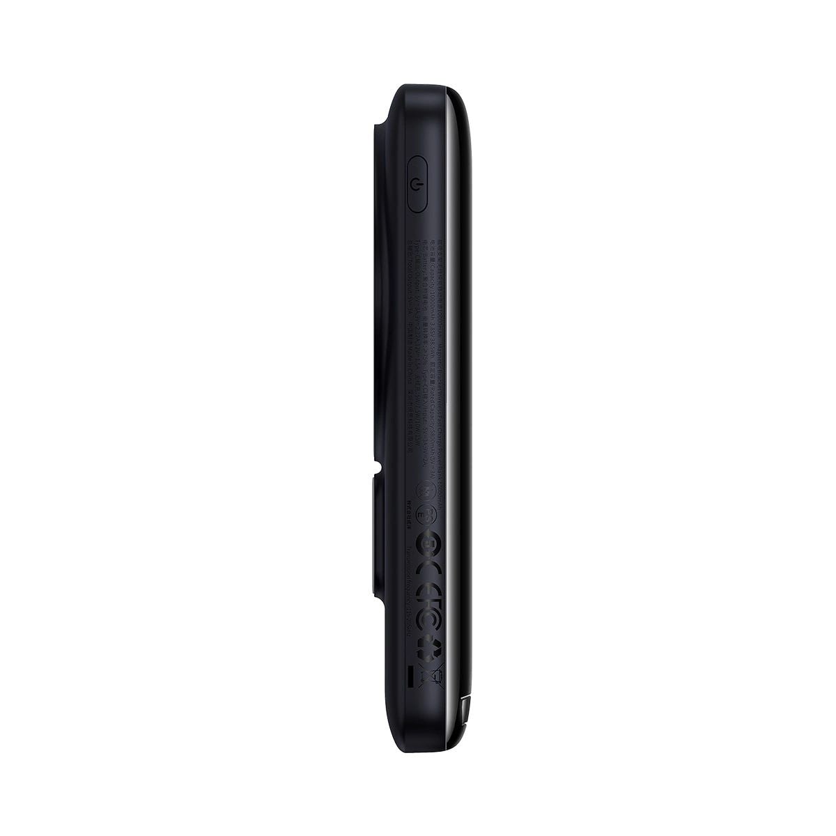 Baseus Mágneses Konzol power bank vezeték nélküli töltéssel MagSafe 10000mAh 20W sötétkék (PPCX000003) + USB Type C kábel Baseus Xiaobai Series 60W 0.5m-8