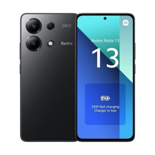 Xiaomi Redmi Note 13 4G Dual SIM 6GB RAM 128GB Éjfekete EU-0
