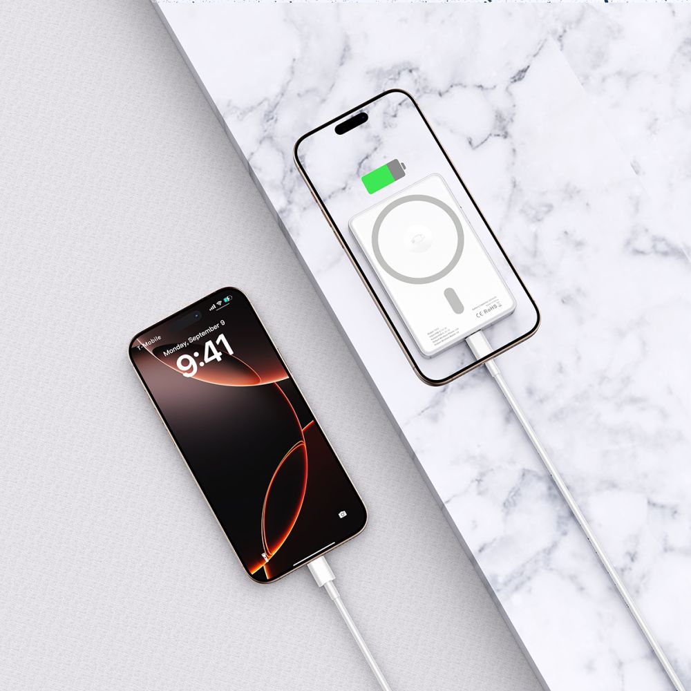 Tech-protect Pb33 Lifemag Magsafe Power Bank 5000mah Ezüst-5