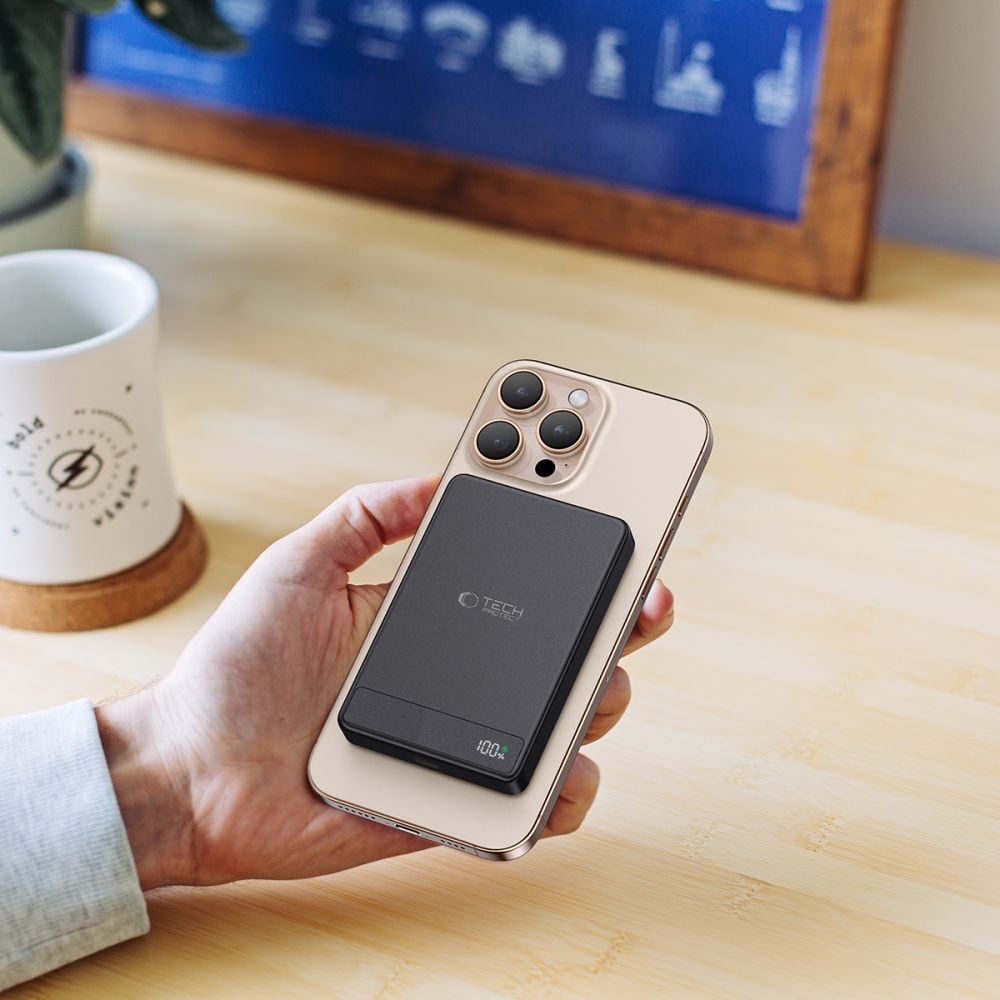 Tech-protect Pb33 Lifemag Magsafe Power Bank 5000mah Fekete-7
