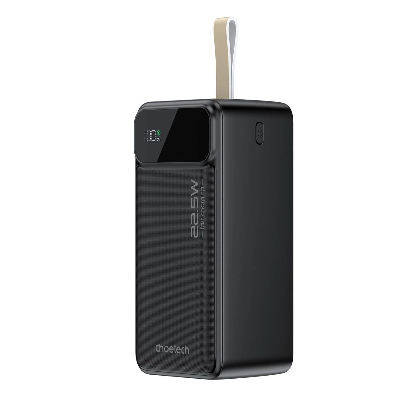 Choetech B732 Powerbank 50000 mAh 22.5W PD és QC - fekete-0