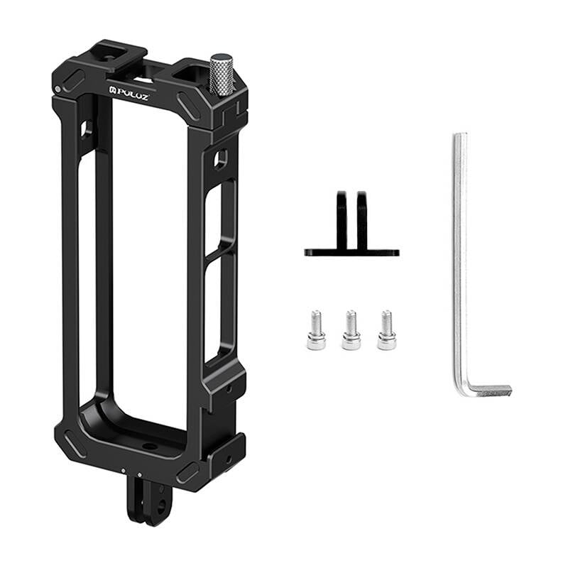 Fém védőkeret PULUZ állvány adapterrel az Insta360 X4-hez-4