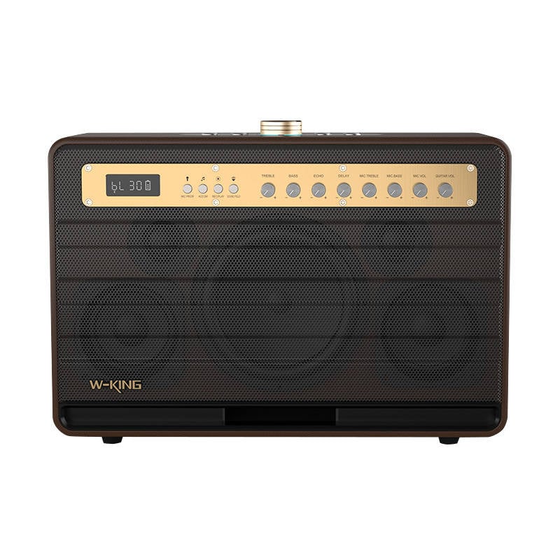 W-KING K6L 120W Vezeték nélküli Bluetooth Hangszóró (barna)-2
