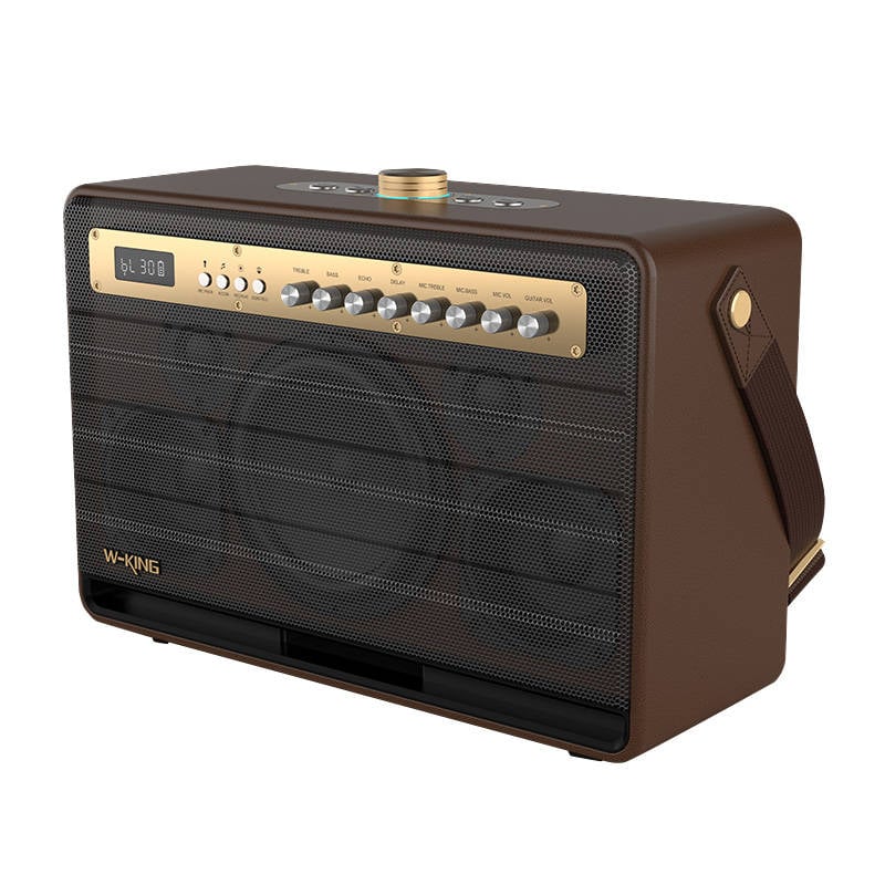 W-KING K6L 120W Vezeték nélküli Bluetooth Hangszóró (barna)-3