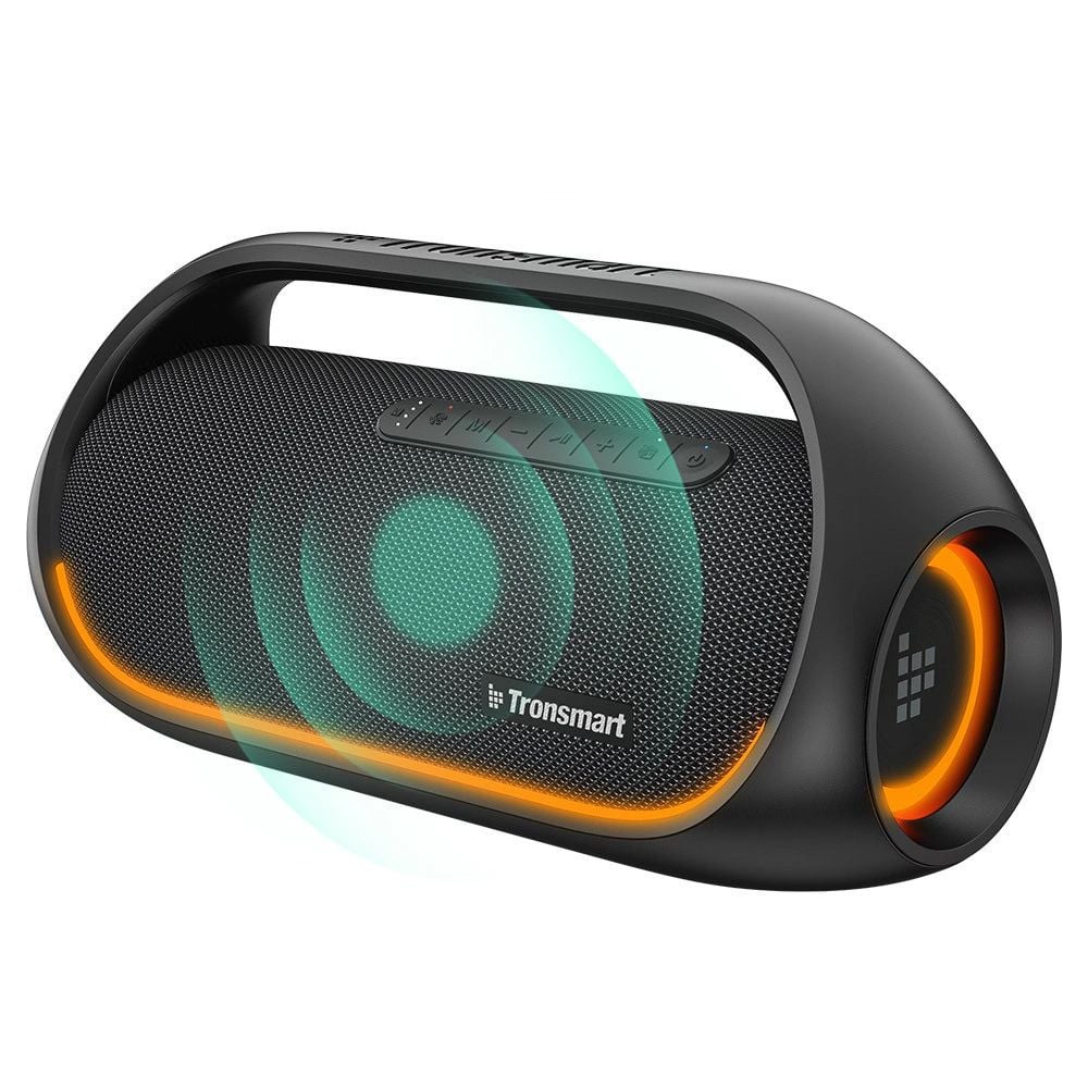 Tronsmart Bang Vízálló Bluetooth Vezeték nélküli Hangszóró 60W Powerbank Funkcióval fekete (723928)-15