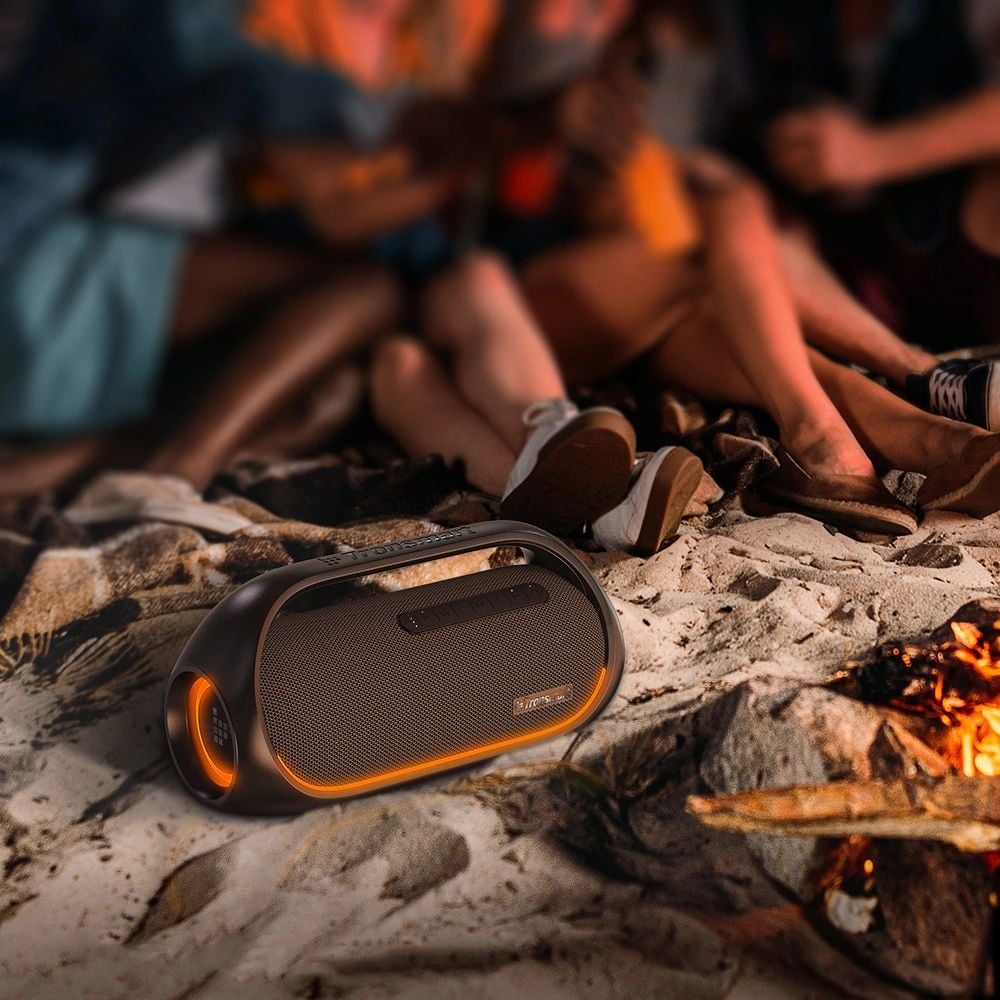 Tronsmart Bang Vízálló Bluetooth Vezeték nélküli Hangszóró 60W Powerbank Funkcióval fekete (723928)-8