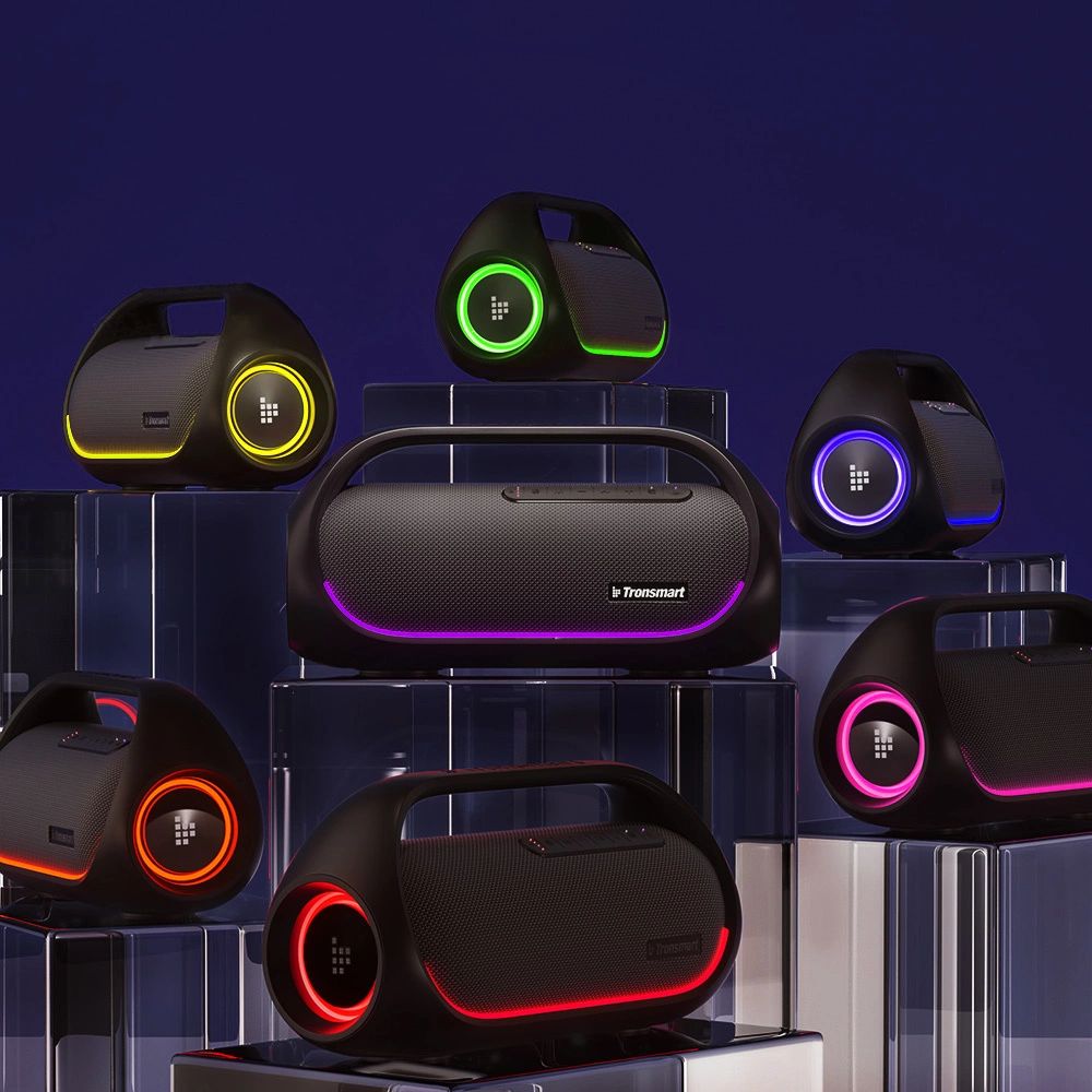 Tronsmart Bang Vízálló Bluetooth Vezeték nélküli Hangszóró 60W Powerbank Funkcióval fekete (723928)-3