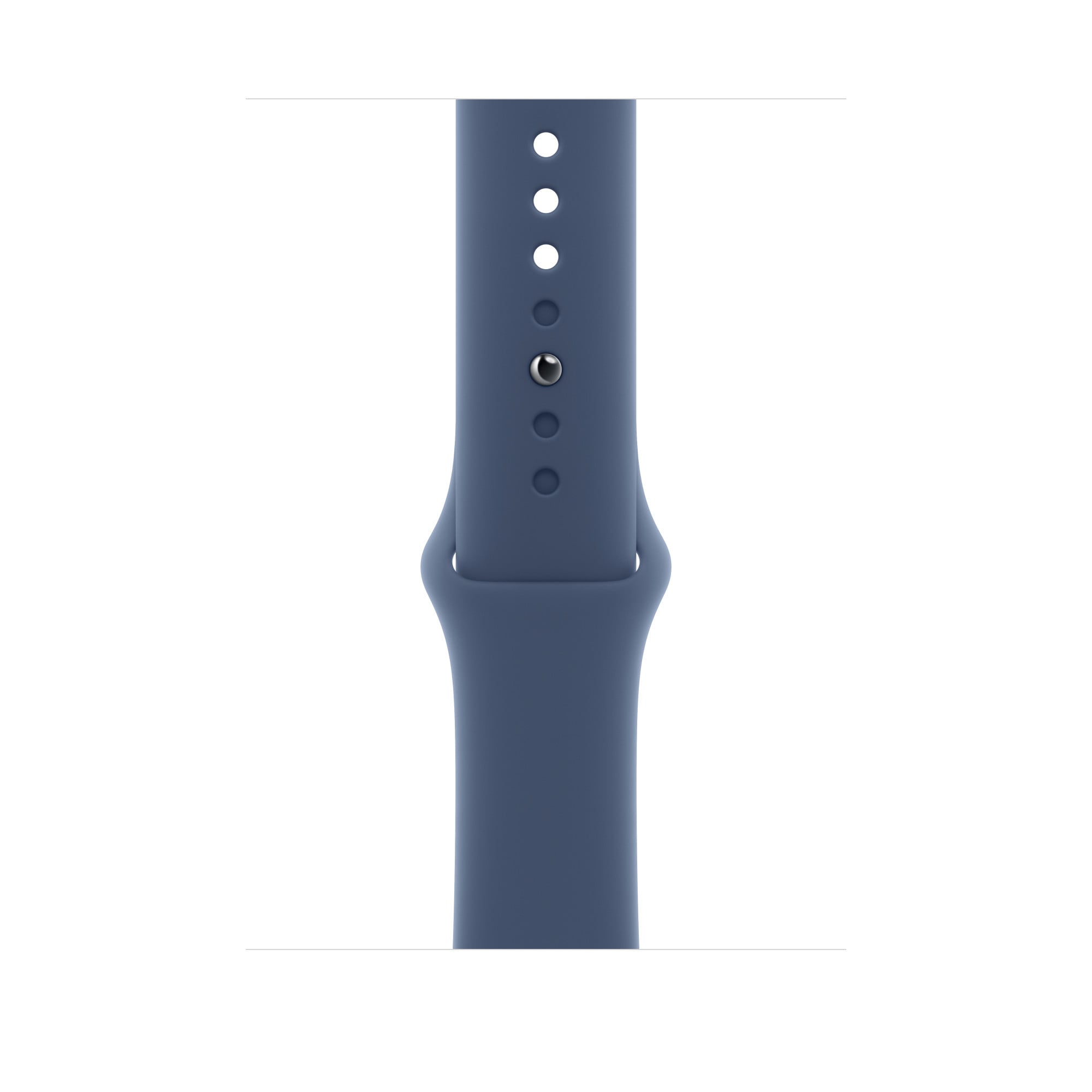 Apple Watch SE2 v3 GPS 40mm Ezüst Alumínium Tokkal és Farmer Sport Szíjjal - S/M-1
