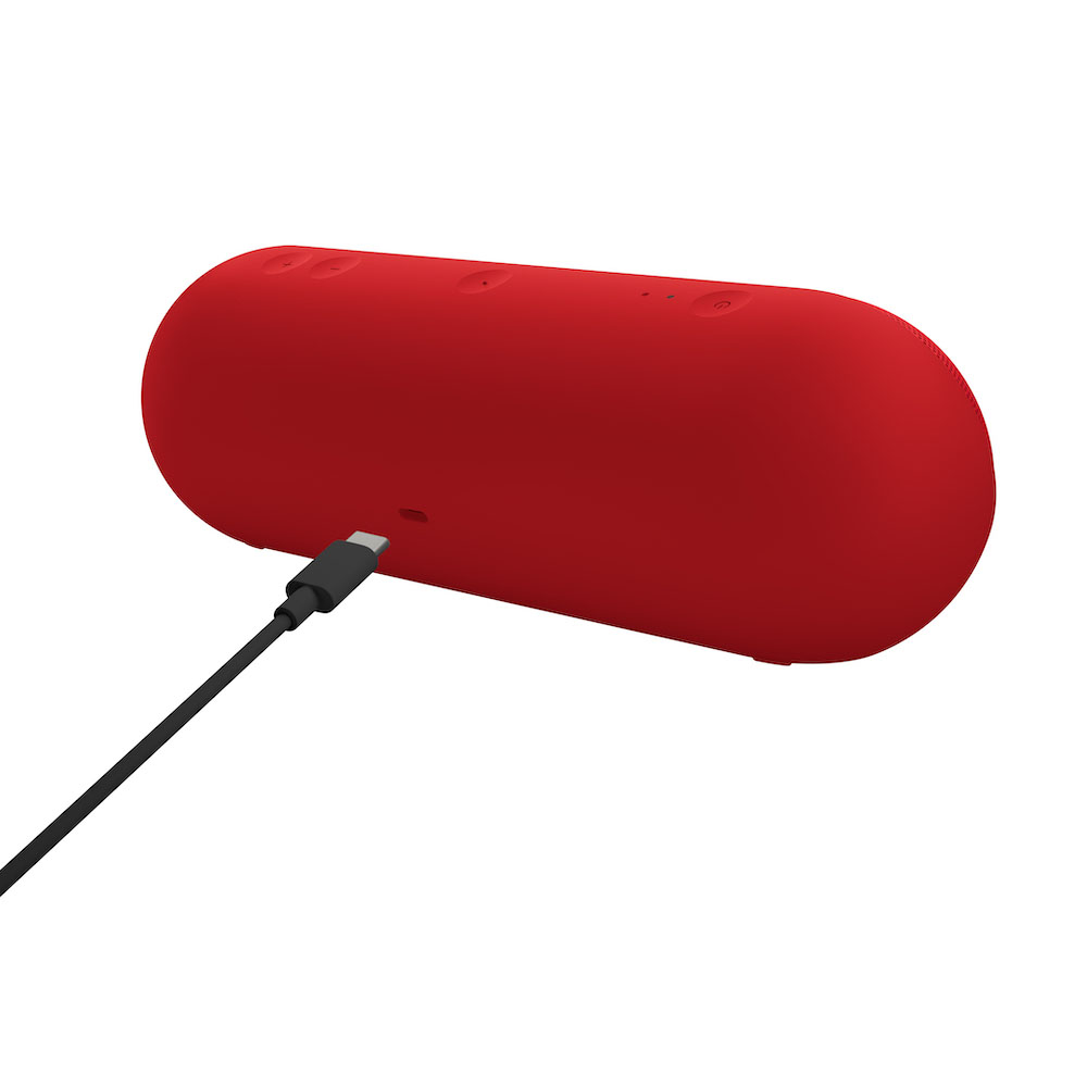 Beats Pill - Vezeték nélküli Bluetooth hangszóró - Statement Red.-4