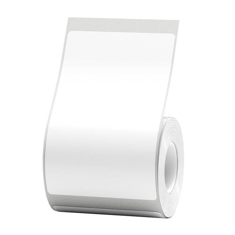 Niimbot hőpapír címkék 50x80 mm, 95 db (Fehér)-0