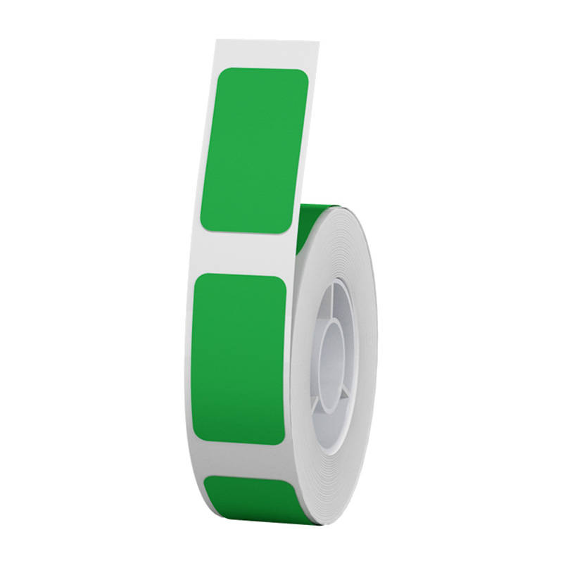 Niimbot 10x25 mm hőpapír címkék, 240 db (Zöld)-0