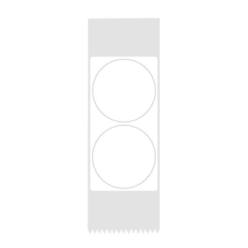 Hőnyomtató címkék Niimbot matrica T 14x28mm 200 db (Fehér Kör)-1