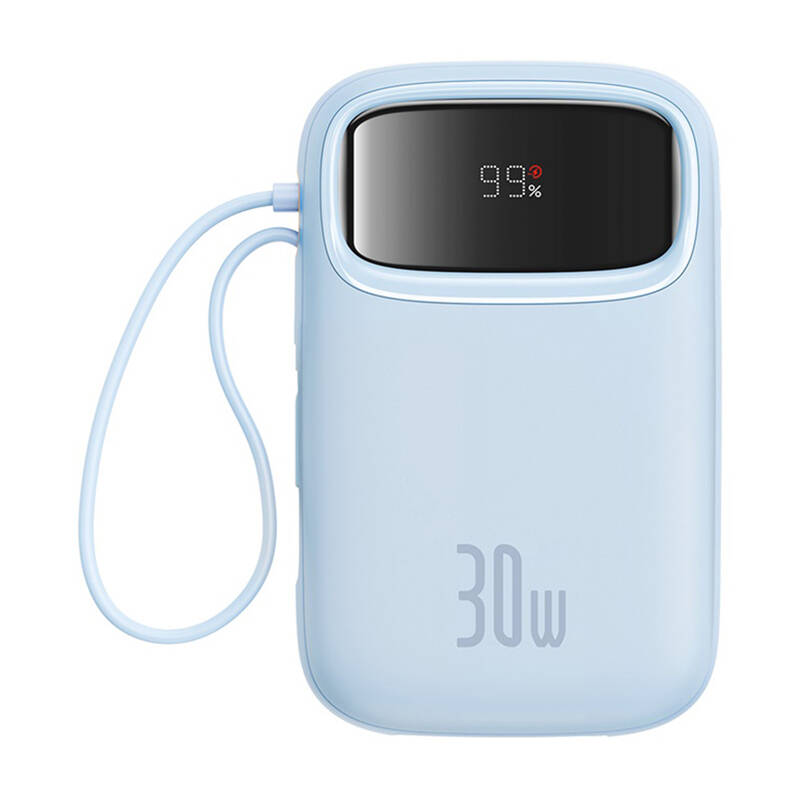 Baseus QPow 2 10000mAh 30W 2xUSB-C powerbank (kék)-0
