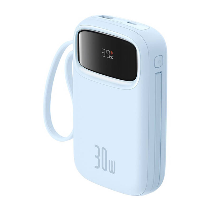 Baseus QPow 2 10000mAh 30W 2xUSB-C powerbank (kék)-2