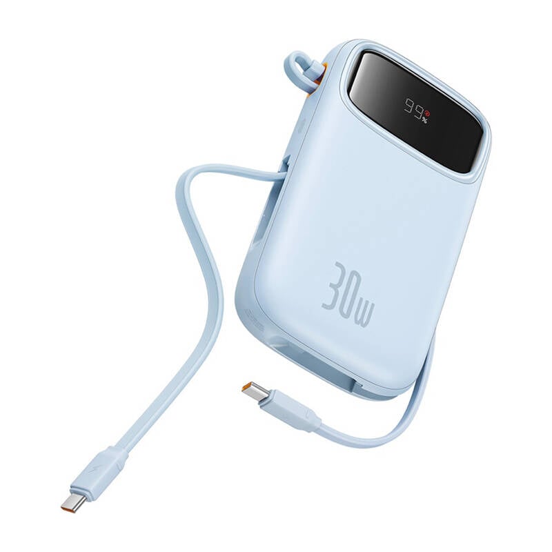 Baseus QPow 2 10000mAh 30W 2xUSB-C powerbank (kék)-4