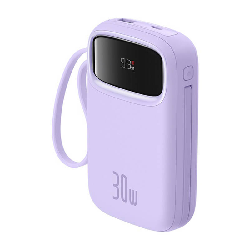 Powerbank Baseus QPow 2 10000mAh 30W 2xUSB-C (lila)-2
