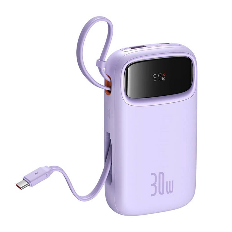 Baseus QPow 2 Powerbank 20000mAh 30W 2xUSB-C (lila)-1