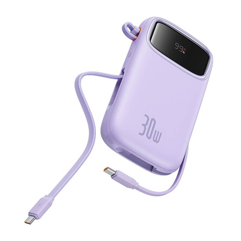 Baseus QPow 2 Powerbank 20000mAh 30W 2xUSB-C (lila)-3