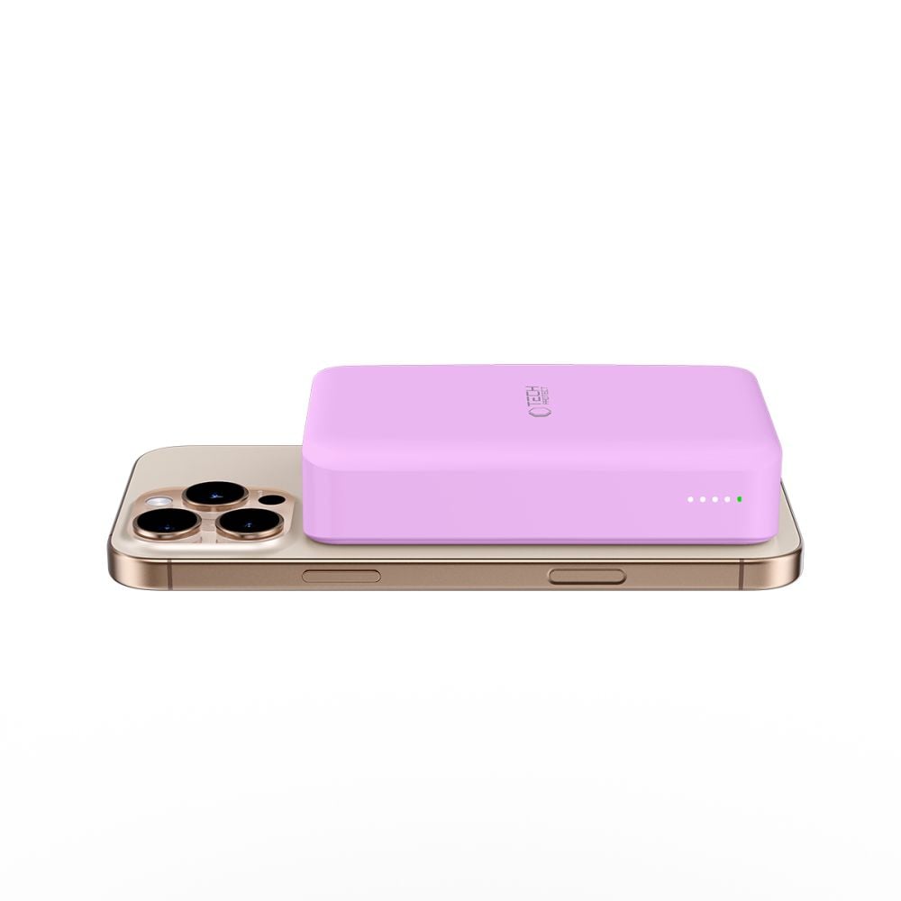Tech-protect Pb12 Lifemag Magsafe Power Bank 20000mah Lila-2
