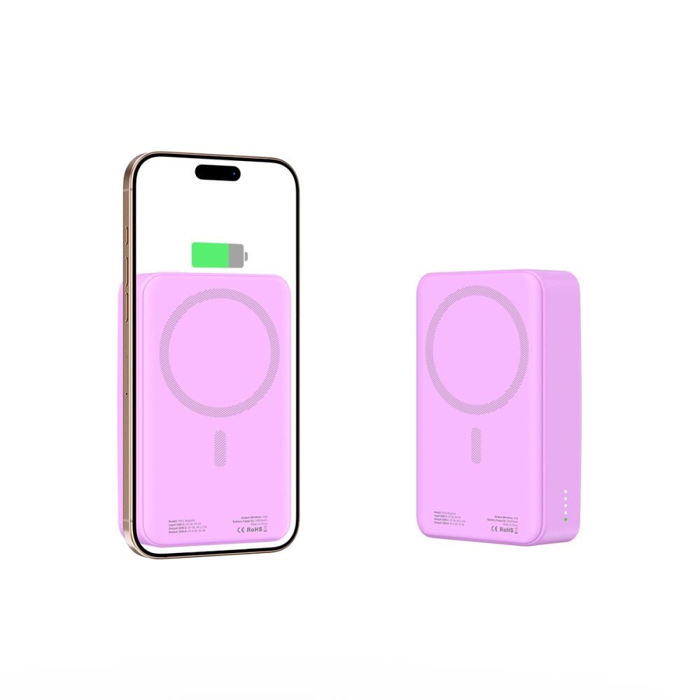 Tech-protect Pb12 Lifemag Magsafe Power Bank 20000mah Lila-3