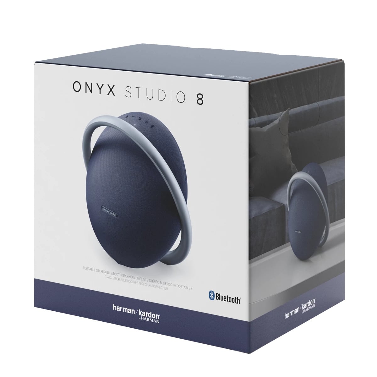 Harman Kardon Onyx Studio 8 Hordozható Bluetooth Hangszóró Kék EU-4