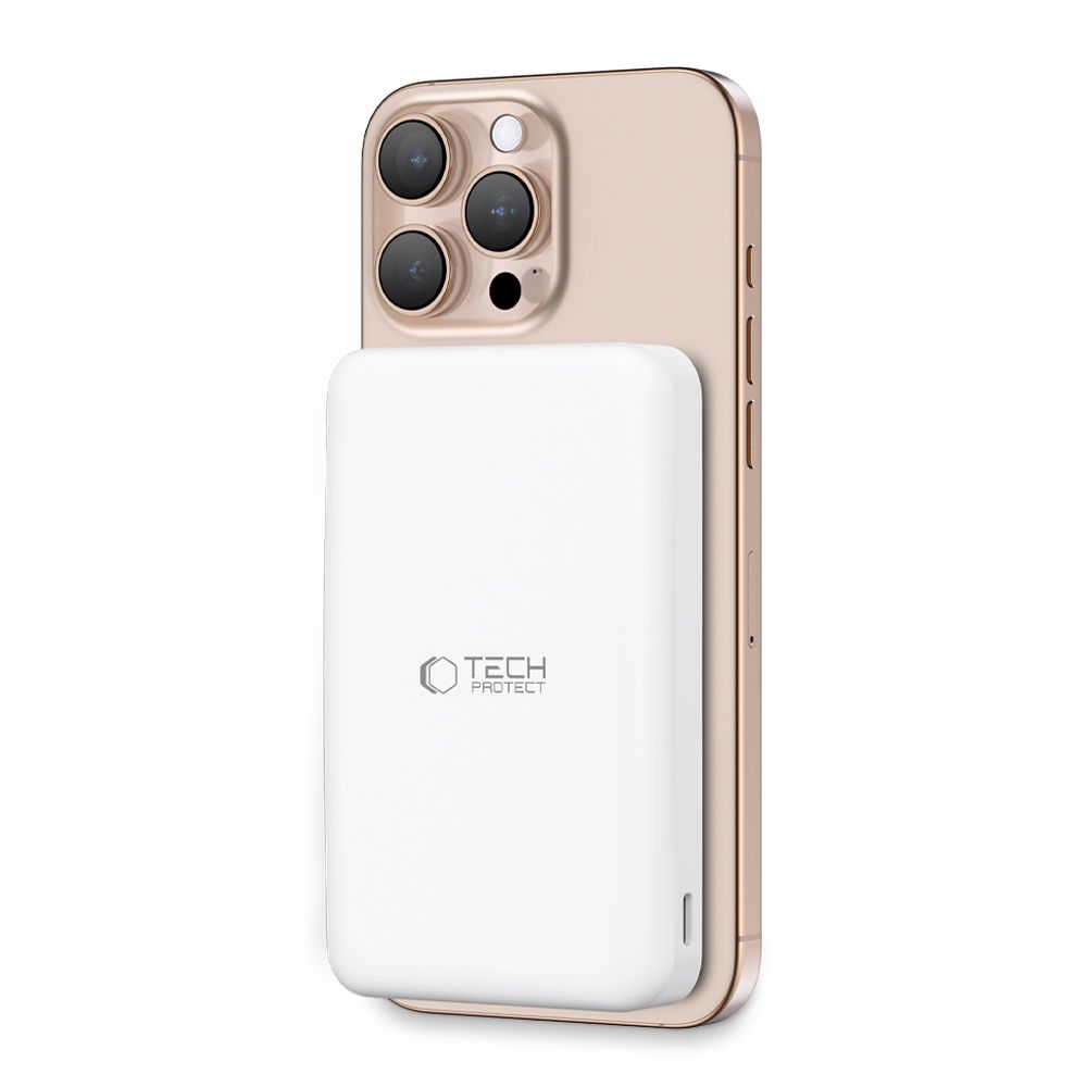 Tech-protect Pb24 Lifemag Qi2 Magsafe Power Bank 10000mah Fehér-8