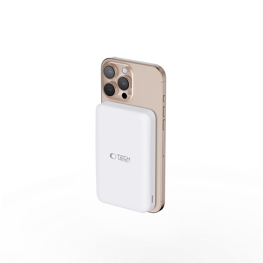 Tech-protect Pb24 Lifemag Qi2 Magsafe Power Bank 10000mah Fehér-7